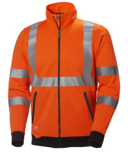 Helly hansen hi vis addvis zip stretch sweatshirt-79112