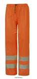 Helly Hansen Hi Vis Waterproof Alta Rain Pant Class 2 – High-Visibility Orange Safety Pants