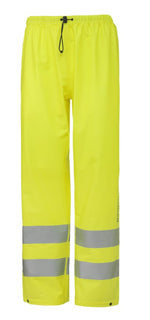 Helly hansen hi vis waterproof alta rain pant class 2 - 70460 hi vis waterproofs active-workwear