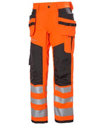 Helly hansen hi viz alna 2.0 stretch construction trouser class 2-77423