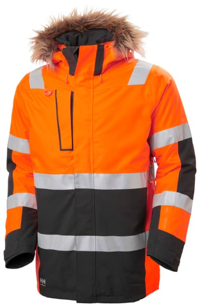 Helly hansen hi viz alna 2.0 winter insulated parka-71393