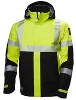 Helly hansen icu 3 layer hellytech hi vis softshell jacket class - 71172