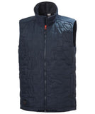 Blue Helly Hansen Kensington Lifaloft Softshell Vest bodywarmer gilet-73232 Workwear Jackets & Fleeces Helly Hansen Active-Workwear The Kensington Lifaloft Vest is a great all year round piece in any conditions, keeping you warm even when wet. Lifaloft™ is an insulation revolution that will keep you warmer with less weight and bulk due to the unique Lifa® yarn technology. Developed in cooperation with PrimaLoft®, Lifaloft™ is a combination of Lifa® and PrimaLoft's 