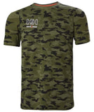 Camo Helly Hansen Kensington Stetch Tee Shirt Helly T-Shirt-79246 Shirts Polos & T-Shirts Helly Hansen Active-Workwear When comfort is key there is nothing that beats the Kensington Collection. The combination of cotton and elastane ensures you are comfortable throughout your workday no matter what.