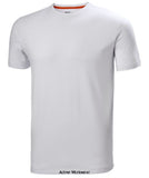 White Helly Hansen Kensington Stetch Tee Shirt Helly T-Shirt-79246 Shirts Polos & T-Shirts Helly Hansen Active-Workwear When comfort is key there is nothing that beats the Kensington Collection. The combination of cotton and elastane ensures you are comfortable throughout your workday no matter what.