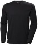 Helly hansen manchester long sleeve cotton tee shirt 79169