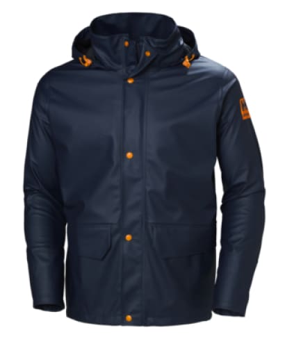 Helly hansen waterproof gale rain work jacket-70282