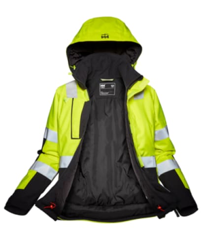 Helly hansen women’s luna hi vis ladies winter jacket-71398