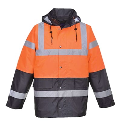 Hi vis 2 tone waterproof jacket class 3 high viz portwest s467