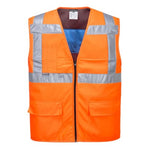 Hi vis cooling vest hot weather viz portwest cv02