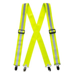 Portwest hi-vis elasticated trouser braces hv56