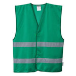 Hi vis iona 2 band vest multi colour options (available in pink) portwest f474