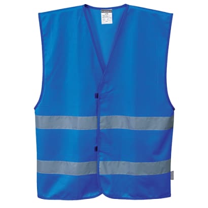 Hi vis iona 2 band vest multi colour options (available in pink) portwest f474