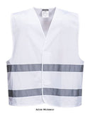 Hi vis iona 2 band vest multi colour options (available in pink) portwest f474 hi vis tops active-workwear