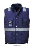 Hi Vis Iona Padded Gillet/Bodywarmer Portwest F414 Workwear Jackets & Fleeces Active-Workwear