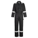 Hi vis iona zipped boiler suit overalls coverall portwest f813