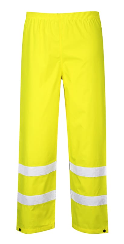 Hi vis waterproof traffic over trouser ris 3279 xs-6xl portwest s480