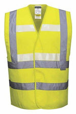 Hi viz glow in the dark triple technology vest ris 3279 portwest g470