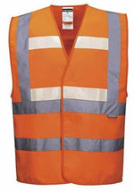 Hi viz glow in the dark triple technology vest ris 3279 portwest g470