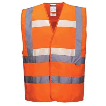 Hi viz glow in the dark triple technology vest ris 3279 portwest g470