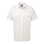 High-quality pilot shirt with epaulettes - security industry essential