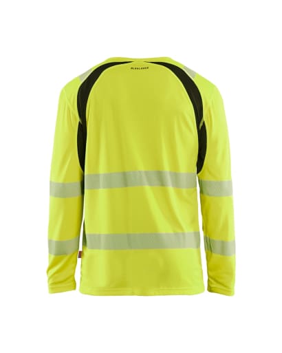 Blaklader 3599 high visibility tee shirt hi-vis long-sleeved t-shirt