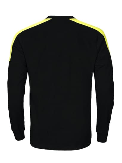 High visibility men’s long sleeve work tee shirt - projob workwear