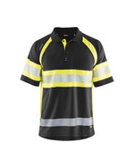 High visibility wicking polo shirt by blaklader 3338- hi vis class 1 certified