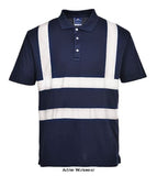 Iona Hi Vis Polo Shirt (security warehouse) Portwest F477 Hi Vis Tops Active-Workwear
