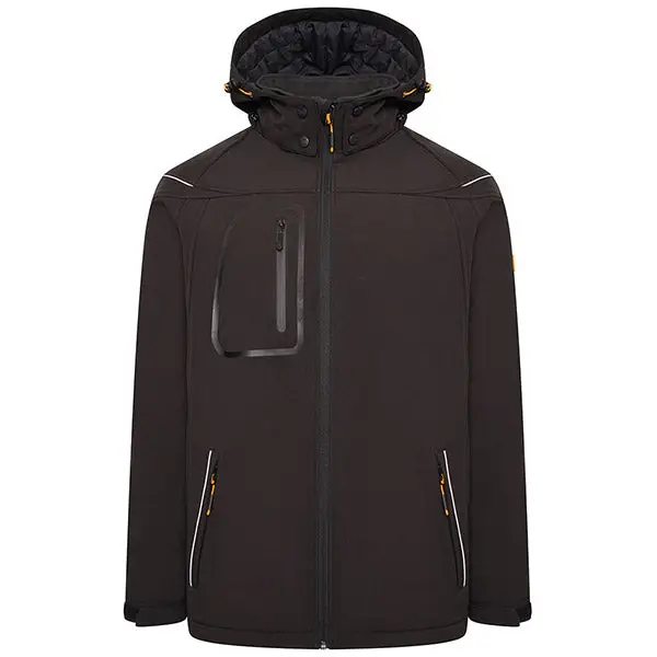 JCB Workwear Trade Hooded Softshell Jacket