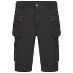 JCB Workwear Trade Hybrid Stretch Work Shorts with Holster Pockets