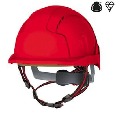 Jsp evolite skyworker industrial working at height safety helmet side impact protection