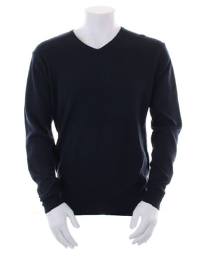 Knitted kustom kit men’s arundel v neck uniform sweater-kk352