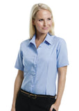 Kustom kit ladies city short sleeve blouse-kk387