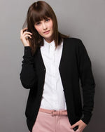 Kustom kit ladies v-neck cardigan - kk354