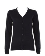 Kustom kit ladies v-neck cardigan - kk354