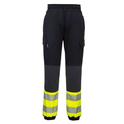 Workwear Hi Vis Jogging Pants Hi Vis Slim Fit Stretch Work Trouser