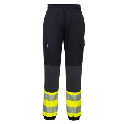 Hi vis slim fit stretch work trouser joggers-jogging bottoms portwest kx341