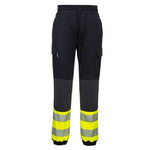 Hi vis slim fit stretch work trouser joggers-jogging bottoms portwest kx341