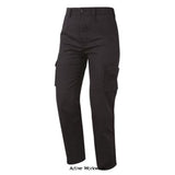 Black Ladies Condor Combat Trouser Work Trousers womens combat -Orn 2560 Active Workwear Our best selling combat trouser is available in a ladies fit ensuring everyone has a pair of trousers that fit properly. Best selling, multi functional, hardwearing trouser Internal kneepad pocket Slight elastication at sides of waistband - very comfortable to wear Multiple pockets with extra strong lining including 2 front & 2 rear pockets Combat style leg pockets,