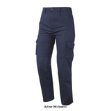 Navy Ladies Condor Combat Trouser Work Trousers womens combat -Orn 2560 Active Workwear Our best selling combat trouser is available in a ladies fit ensuring everyone has a pair of trousers that fit properly. Best selling, multi functional, hardwearing trouser Internal kneepad pocket Slight elastication at sides of waistband - very comfortable to wear Multiple pockets with extra strong lining including 2 front & 2 rear pockets Combat style leg pockets,