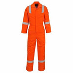 Lightweight flame retardant antistatic hi viz coverall fras portwest fr21