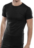Black Lightweight Thermal Vest Short Sleeved -Beeswift Thvss Underwear & Thermals Active-Workwear Short Sleeved Thermal vest, Perfect for outdoors or cold environments this base layer provides the wearer an additional source of warmth, while still allowing the body to breath and enabling a full range of movement. A comfortable fit that is close to the body and virtually unnoticeable under everyday work clothing.
