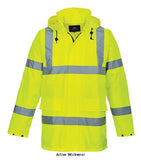 Yellow Lite Traffic Jacket Hi Vis lightweight Mesh Lined budget Jacket- S160 Hi Vis Jackets Active-Workwear Offering high quality at an unbeatable price the S160 includes features such as a zipped front with Hook & Loop storm flap jetted hip pockets and stud adjustable cuffs. 