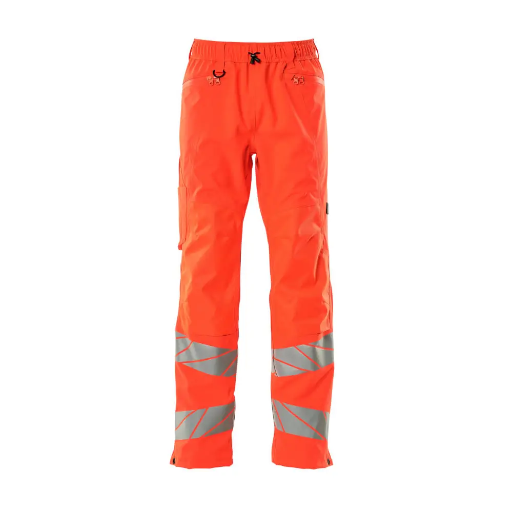 Mascot workwear hi vis waterproof over trousers-19590-449