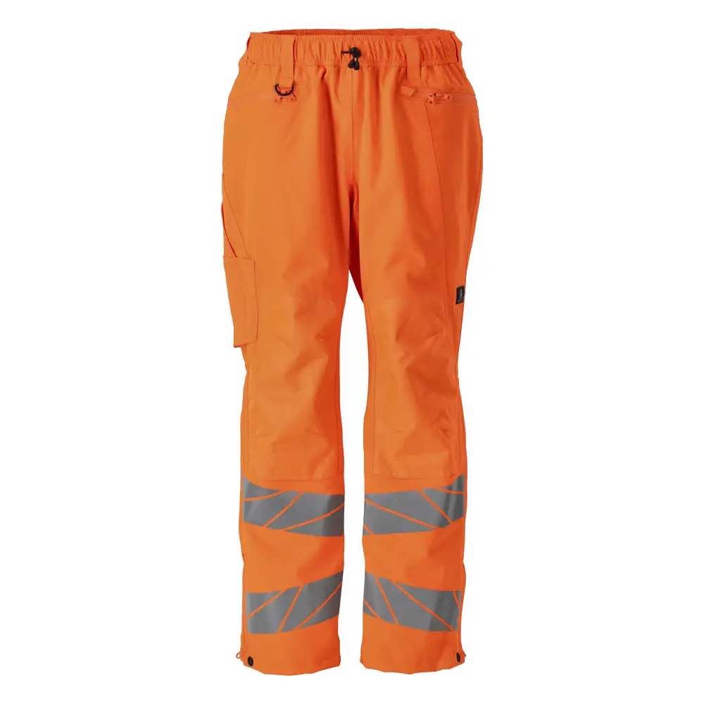 Mascot workwear hi vis waterproof over trousers-19590-449