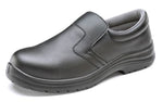 Vegan friendly micro fibre safety shoe - size 3-12