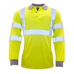 Modaflame flame retardant hi vis polo shirt long sleeved portwest fr77