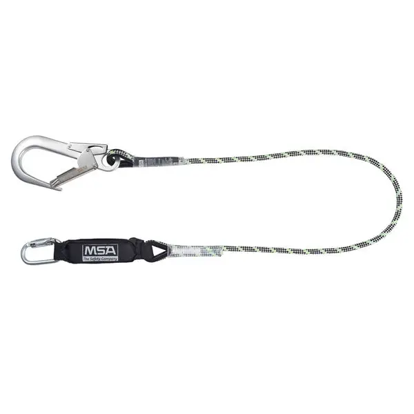 Msa 1.8m kernmantle energy absorbing lanyard-msa10185614