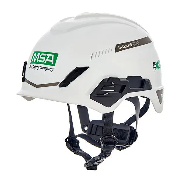 Msa v-gard h1 tri-vented safety helmet-msa1019478